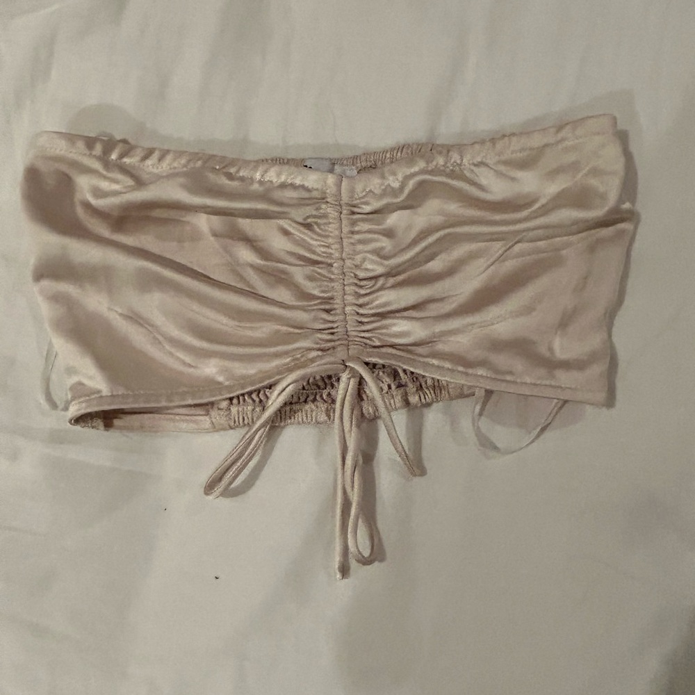 Princess polly satin cropped top